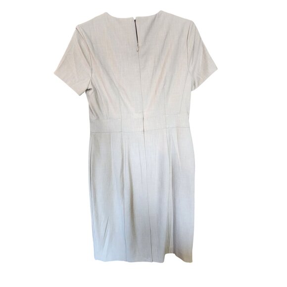 Ann Taylor Cream Midi Dress - Picture 2 of 3